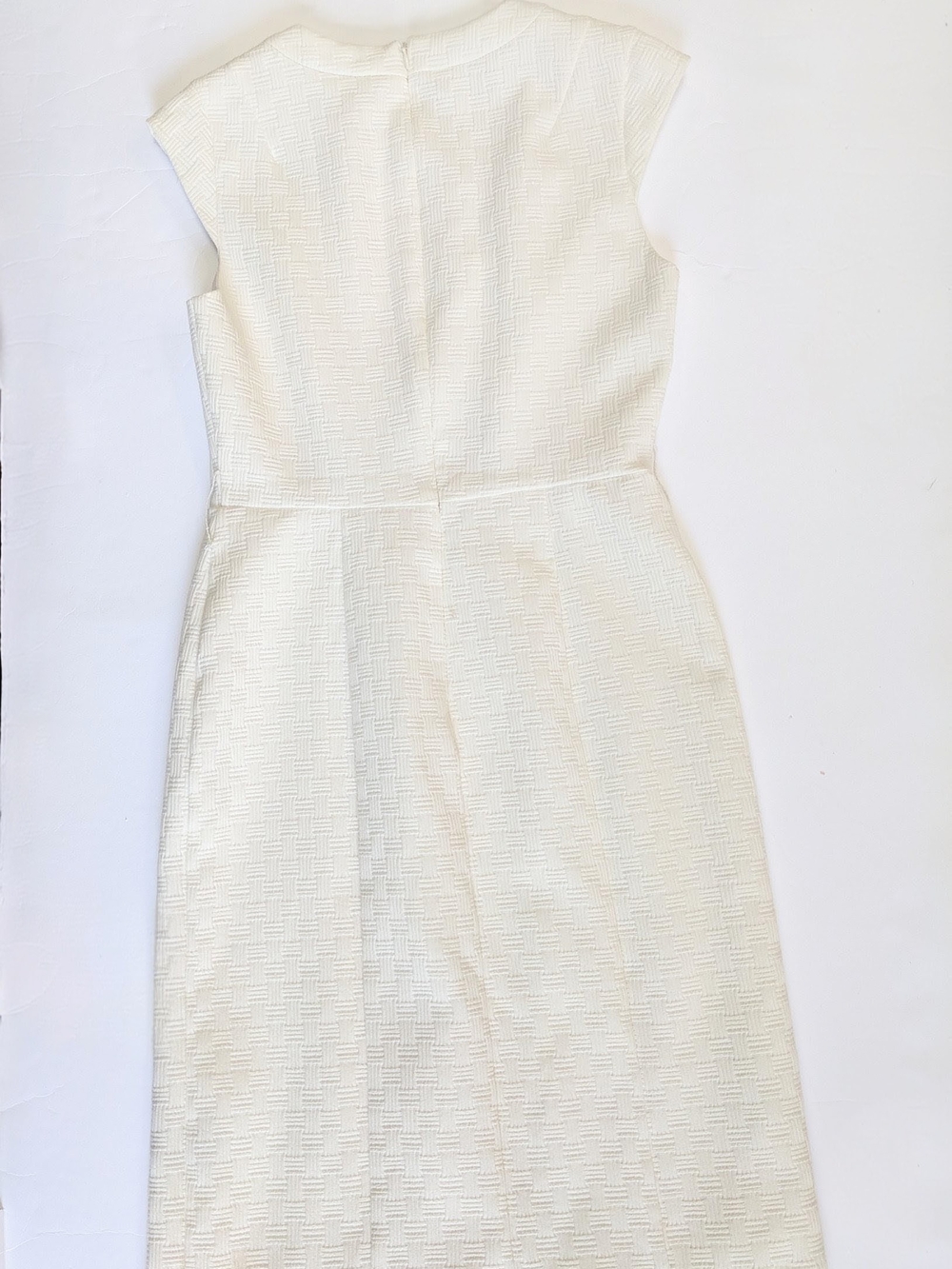 Worthington Ivory Textured Cap-Sleeve Sheath Dress - Picture 2 of 7